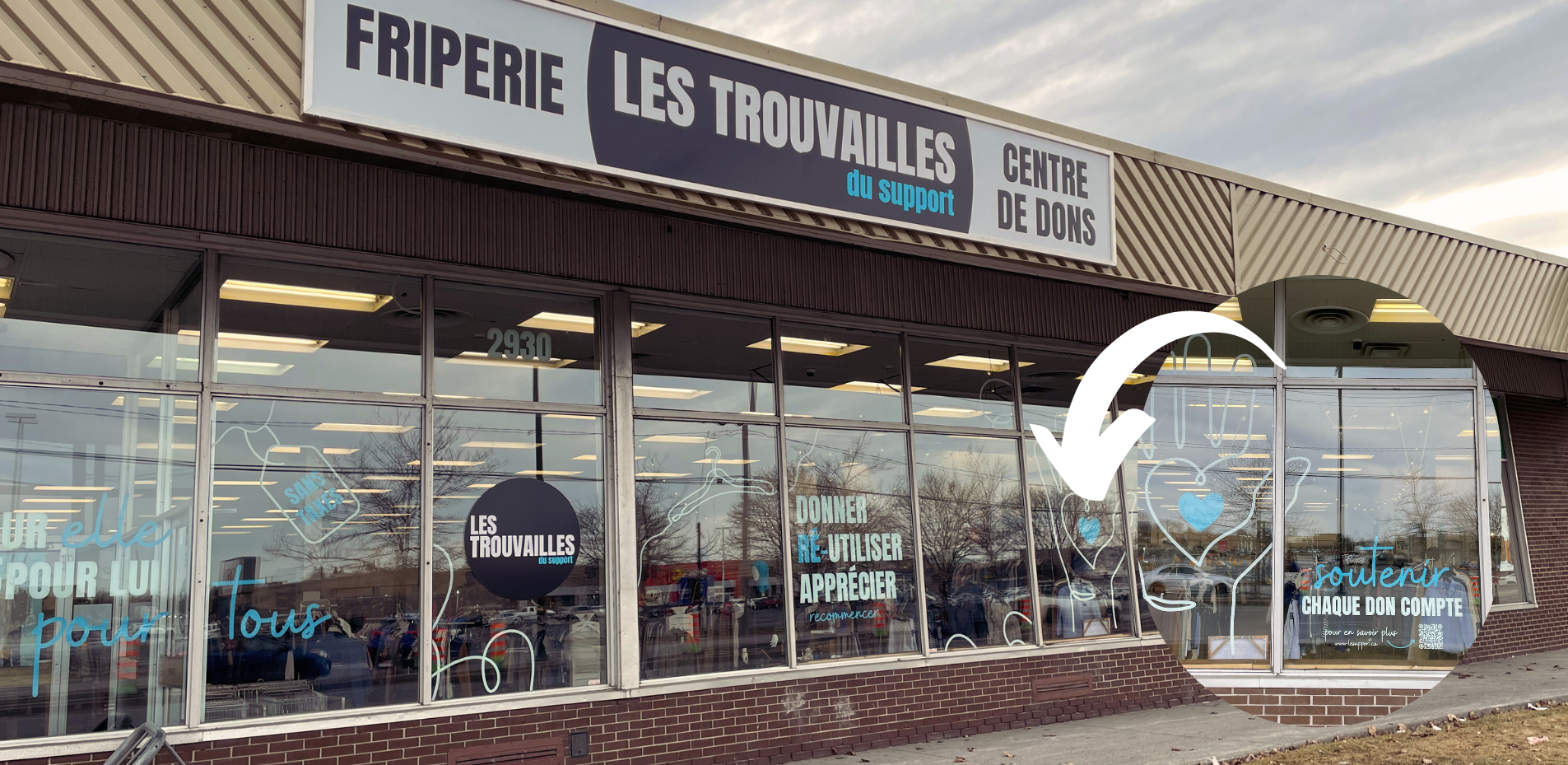 Friprerie Les Trouvailles du Support au 2930 Chemin Chambly